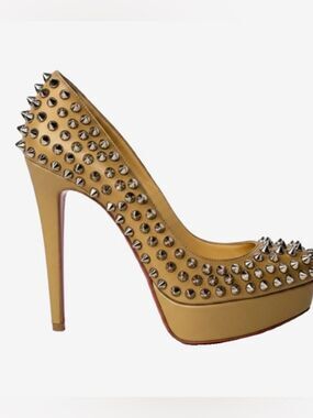 🛍️Christian Louboutin Authentic Alti Spiked Platform Pumps
